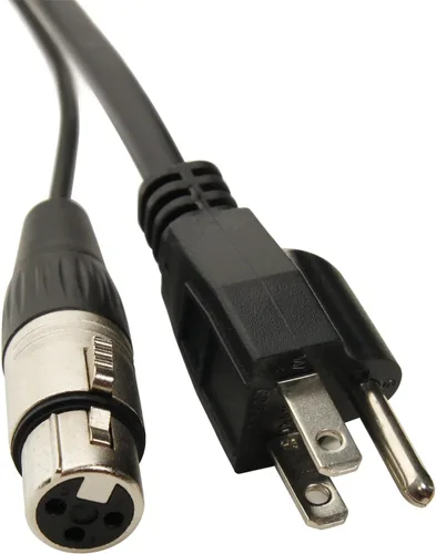 Vista 2 de Elite Core PA75 Cable de altavoz alimentado de 75 pies XLR+AC