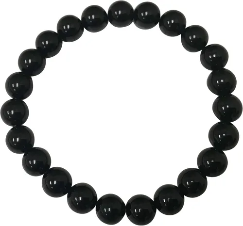 Vista 615 de Gem Avenue Handmade Round Bead Stretch Bracelet Unisex Natural Stone Beaded Jewelry for Men & Women, Elastic Wristband for Daily Wear
