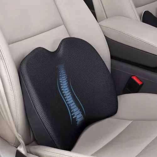 Vista 12 de SPRFUFLY Realmente Increíble Almohada de Soporte Lumbar para Asiento de Automóvil - Espuma Viscoelástica Pura con Funda Extraíble Transpirable