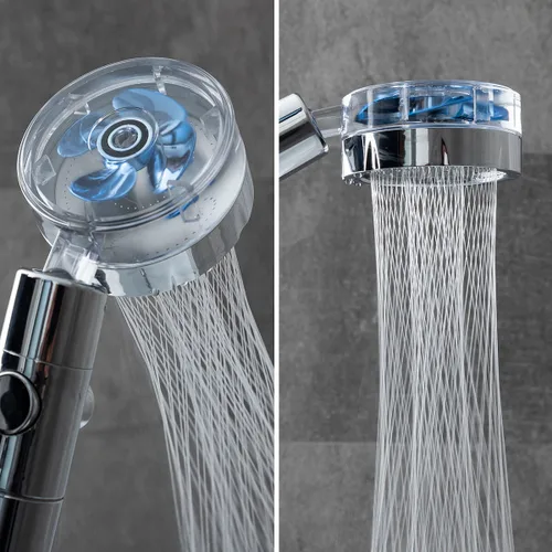 Vista 5 de Ecoducha con Hélice de Presión y Filtro Purificador Heliwer InnovaGoods