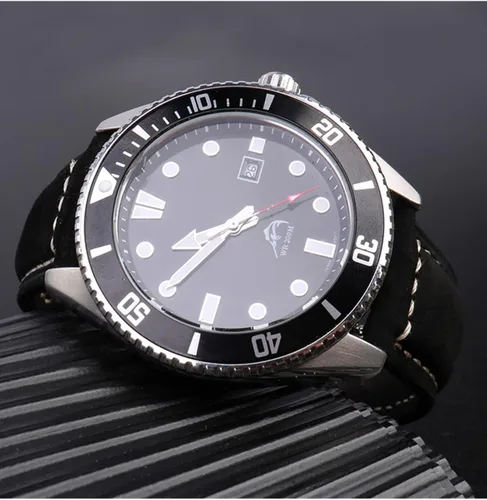 Vista 8 de Correas para reloj Moonswatch, correa de cuero compatible con reloj Omega X Swatch Moonswatch Speedmaster/Rolex/SEIKO Etc de 0.78 pulgadas, correa