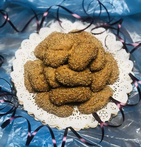 Vista 3 de Galletas de semillas de sésamo (galletas Regina) (2 libras)