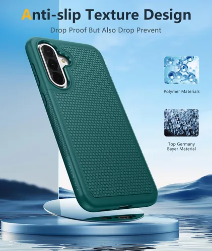 Vista 395 de FNTCASE Funda para iPhone 17 Pro: Fundas delgadas translúcidas de color azul claro compatibles con MagSafe, protección completa de la cámara