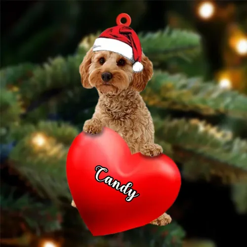 Vista 41 de Adornos de Navidad personalizados para perros, nombre personalizado, adorno de Malamute de Alaska, adornos acrílicos, regalos de Navidad, amantes