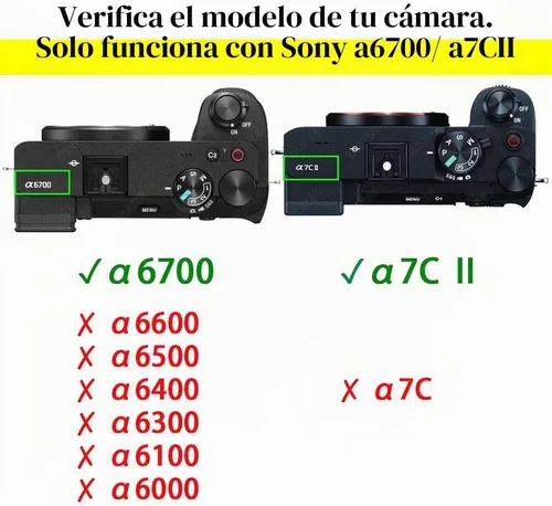 Vista 2 de ULBTER Protector de pantalla para Sony Alpha RX10 V A6700 A7C II A7CR