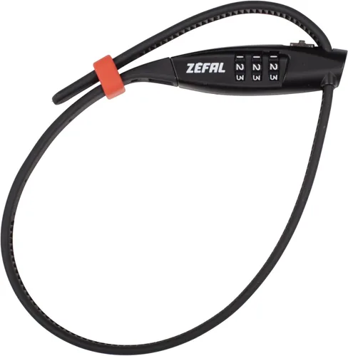 Vista 7 de ZEFAL Bicycle Cable Tie Lock with Code ZIP3 XL Length 70 cm Black Ultralight with Code 100 g Helmet Lock Motorcycle and Bicycle