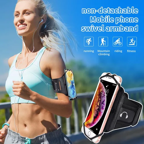 Vista 4 de Soporte para teléfono de muñeca, rotación de 360° adecuado para iPhone 16/15/14/13/12/Pro/Pro Max, para teléfonos inteligentes de 4.7 a 6.5
