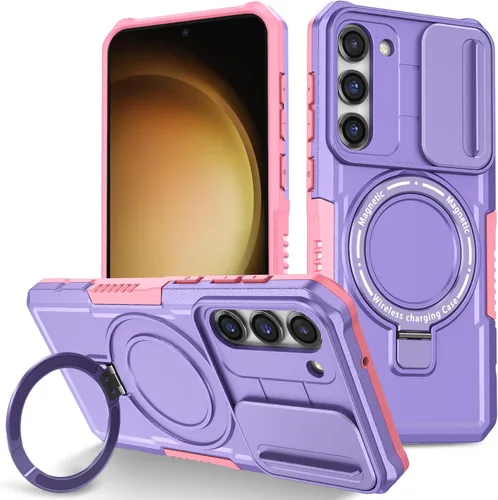 Vista 39 de Funda magnética para Samsung Galaxy Note 20 Ultra, soporte para teléfono, funda protectora mate a prueba de golpes, funda protectora para teléfono
