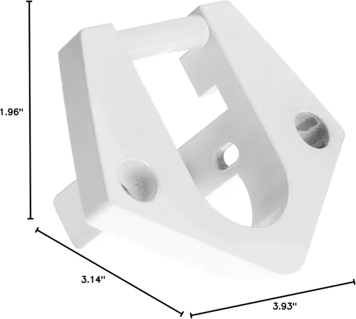 Vista 10 de Soporte inferior de pie para toldo de RV para Dometic, hardware redondeado para Sunchaser II, pieza de repuesto de hardware redondeado de RV
