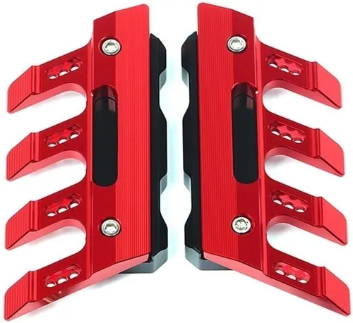 Vista 9 de SCUUBE Protector lateral de caída para motocicleta Kawasaki Ninja H2 H2R Z400 Protector de horquilla delantera Protector de guardabarros delantero