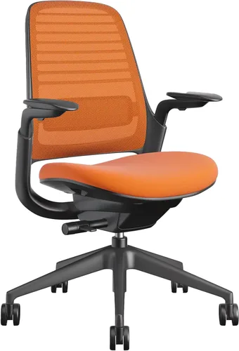Vista 25 de Steelcase Series 1 Silla de Oficina de Trabajo, Canary