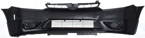 Vista 4 de Evan Fischer Cubierta de parachoques delantero compatible con Honda Civic 2006-2008, imprimado, Coupé