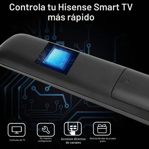 Vista 5 de Para Hisense Smart TV Control Remoto Reemplazo EN2A27, para Hisense Android/Google/LCD ULED OLED HD 4K UHD Smart TV