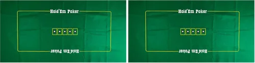 Vista 8 de Juego de mesa de ruleta de fieltro – 36 x 72 pulgadas, rectangular, estilo Las Vegas, color verde, para póquer, ideal para juegos de póquer, eventos