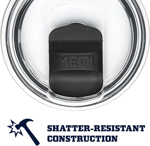 Vista 8 de YETI Rambler - Vaso de acero inoxidable con aislamiento al vacío de 20 onzas con tapa MagSlider Rosa (Power Pink)