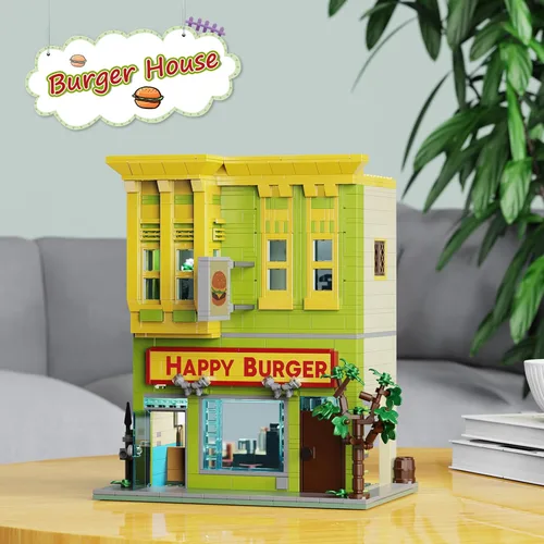 Vista 2 de The Bob's Belcher Family Happy Burgers House - Bloques de construcción