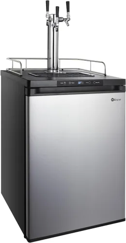 Vista 12 de Kegco K309X-1 Dispensador de barriles, 1 grifo, acero inoxidable negro