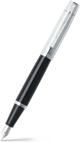 Vista 22 de Sheaffer 100. Pluma de punta estilográfica media de níquel.