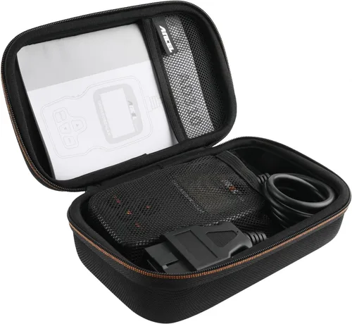 Vista 7 de ANCEL Bolsa protectora de almacenamiento para OBD2 escáner lector de código herramienta de escaneo de diagnóstico probador de batería