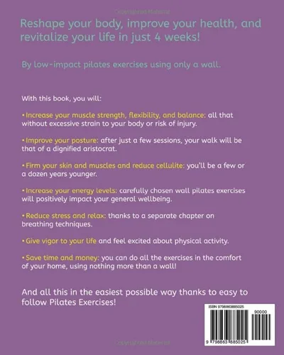 Vista 2 de Quick and Simple Wall Pilates Workouts Improve your Flexibility, Strength and Balance in 28 Days with Clear Step-by-Step Illustrated Exercises for