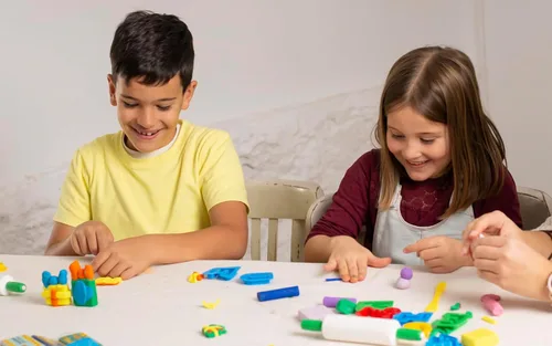 Vista 7 de Jovi - Paquete de plastilina, masa reutilizable que nunca se seca, 15 barras de 5.29 onzas cada una en color negro, total de 5 libras, no tóxica