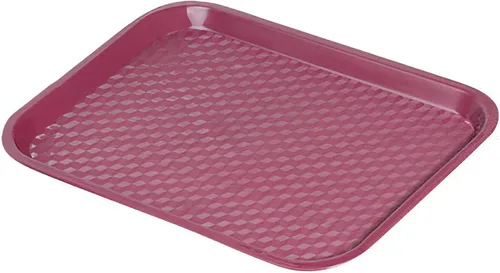Vista 6 de G.E.T. FT-14-BK Bandeja para cafetería/comida rápida, sin BPA, 14 x 10.75 pulgadas, color negro (juego de 12)