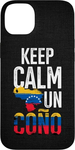 Vista 15 de Funda para iPhone 17 con diseño de bandera de Venezuela Pride Venezuela Girl Boy Flag Keep Calm Un Cono