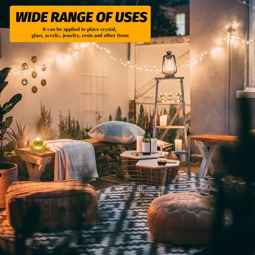 Vista 7 de Riakrum Base de pantalla LED cuadrada de madera, soporte de lámpara iluminada de madera con control remoto para el hogar, arte láser 3D, resina