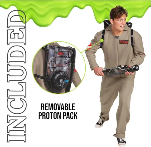 Vista 4 de Disguise Disfraz de Cazafantasmas para hombre, Multi