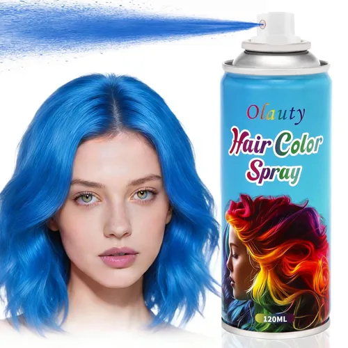 Vista 9 de Spray para cabello rojo, spray de color para el cabello para mujeres