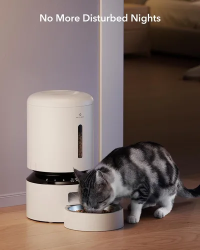 Vista 5 de PETLIBRO - Comedero automático para gatos, dispensador de comida para perros con preservación de frescura, comederos programables para mascotas