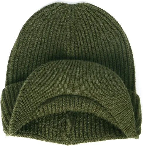 Vista 4 de Gorro de punto extra grande extragrande con ala, visera para cabezas grandes, gorras de invierno con calavera, sombrero de reloj elástico, Visera