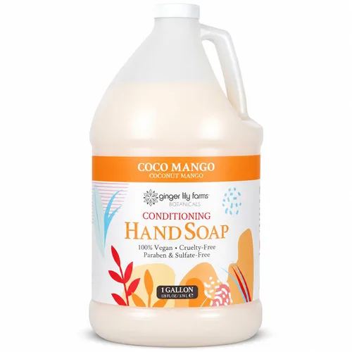 Vista 9 de Ginger Lily Farms Botanicals Jabón de manos, 12 onzas, pera de manzana