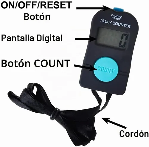 Vista 2 de TOPTIE - Contador electrónico de mano