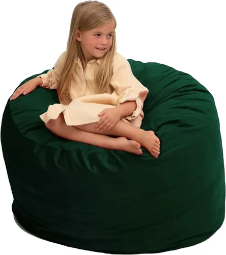 Vista 14 de Ultimate Sack 3000 Silla Puf de 3 Pies, Funda de Gamuza Burdeos – Tumbona de Espuma de Gran Tamaño, Asiento de Suelo, Sofá Pequeño, o Cama Sofá