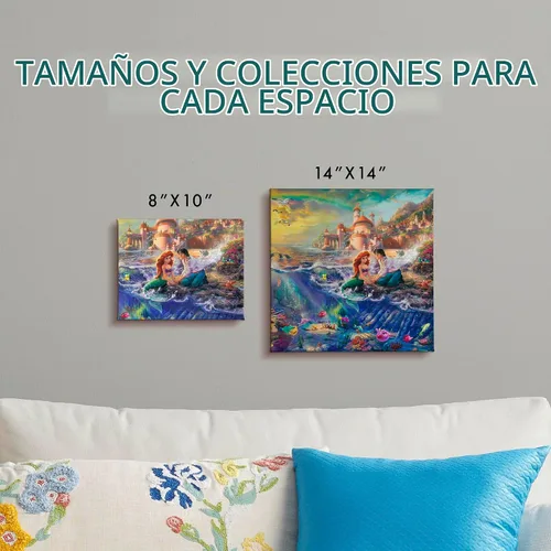 Vista 9 de Lona envuelta, de la galería de La Sirenita de Thomas Kinkade