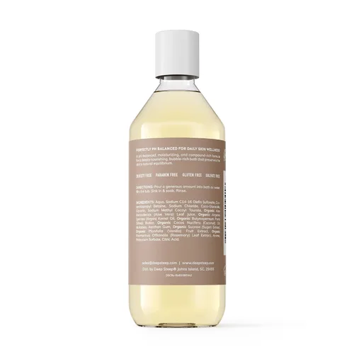 Vista 2 de Deep Steep Baño de burbujas, 10 oz (azúcar moreno vainilla)