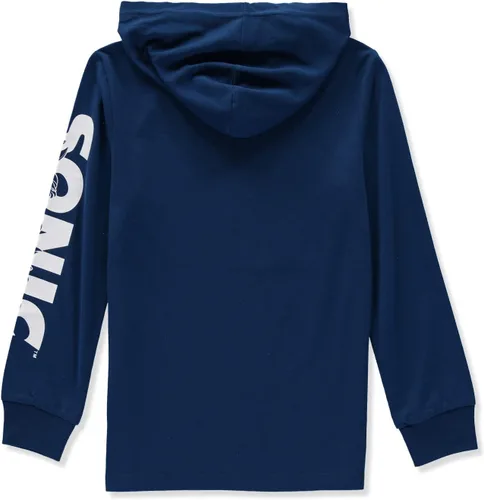 Vista 3 de SEGA Camiseta de manga larga con capucha Sonic The Hedgehog para niños 4-20