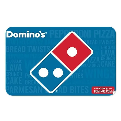 Vista 4 de Tarjeta de regalo por correo electrónico de Dominos Pizza Digital Delivery