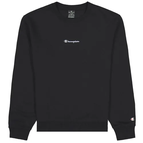 Vista 2 de Sudadera sin Capucha Hombre Champion Basket Graphic M Negro