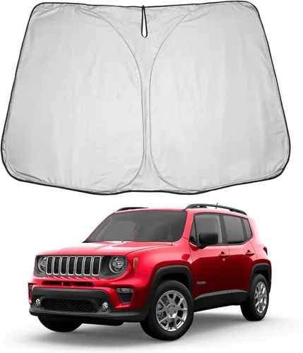 Vista 11 de LUWU Parasol para parabrisas para Dodge RAM 1500 y 2500 2009-2018 - Parasol para ventana delantera con bloqueo de rayos UV