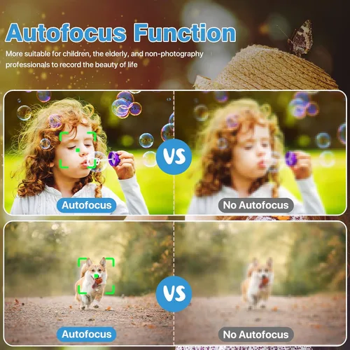Vista 2 de Cámara digital para bebés para niños, adolescentes, niños y niñas, adultos, cámara para niños 1080P 48MP con tarjeta SD de 32 GB, cámara digital