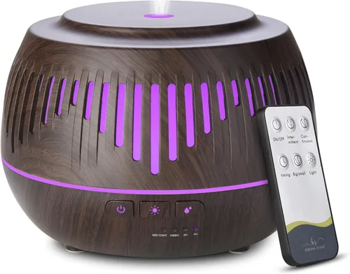 Vista 10 de Humidificadores para dormitorio, habitación grande, hogar, bebé, niños, toda la casa, hotel, oficina, escritorio, planta, 16.9 fl oz, lindo