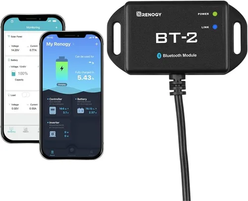 Vista 7 de Renogy Módulo Bluetooth BT-1 para controladores de carga PWM