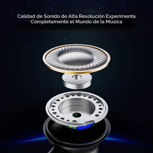 Vista 5 de Auriculares USB C, auriculares con enchufe USB-C, auriculares con cable con control remoto integrado para llamadas telefónicas de volumen y control