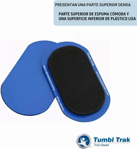 Vista 3 de Tumbl Trak Deslizador deslizante suave con parte superior cómoda (para pisos de alfombras)