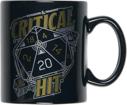 Vista 2 de JUST FUNKY Dados Dungeons and Dragons Critical Hit D20 de 16 onzas