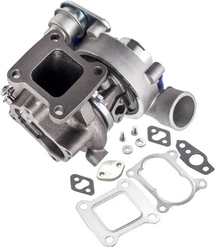 Vista 5 de Turbocompresor compatible con Toyota 4-RUNNER Hilux 2.4L 2L-T 17201-54060 1998 compatible con turbina Land Cruiser Hilux Hiace 2.4L D 2L-T CT20