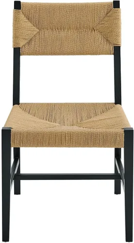 Vista 4 de Modway EEI-5489-BLK-NAT Bodie Silla de comedor de madera, color negro natural