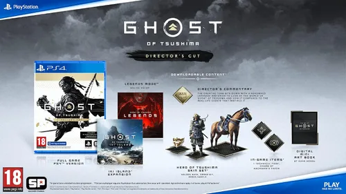 Vista 2 de Ghost of Tsushima Director's Cut (PS4)